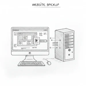 Backup weba