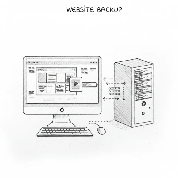 Backup weba