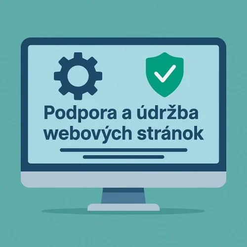 Podpora a údržba webových stránok – technická správa a spoľahlivý chod webu